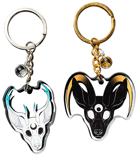 Solyxios Clear Acrylic Charms